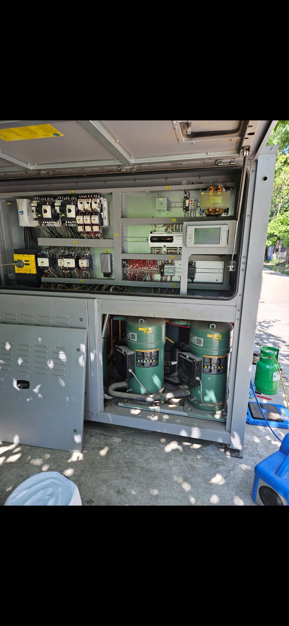 Panou electric și compresoare industriale — Frigo Dinamic Expert