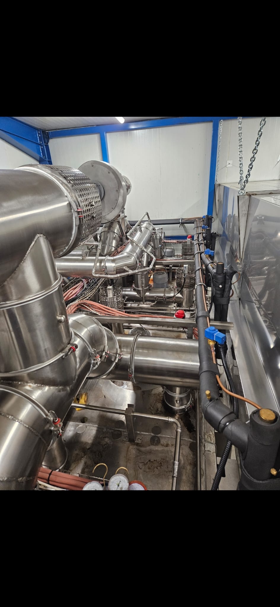 Sistem complet de refrigerare industrială