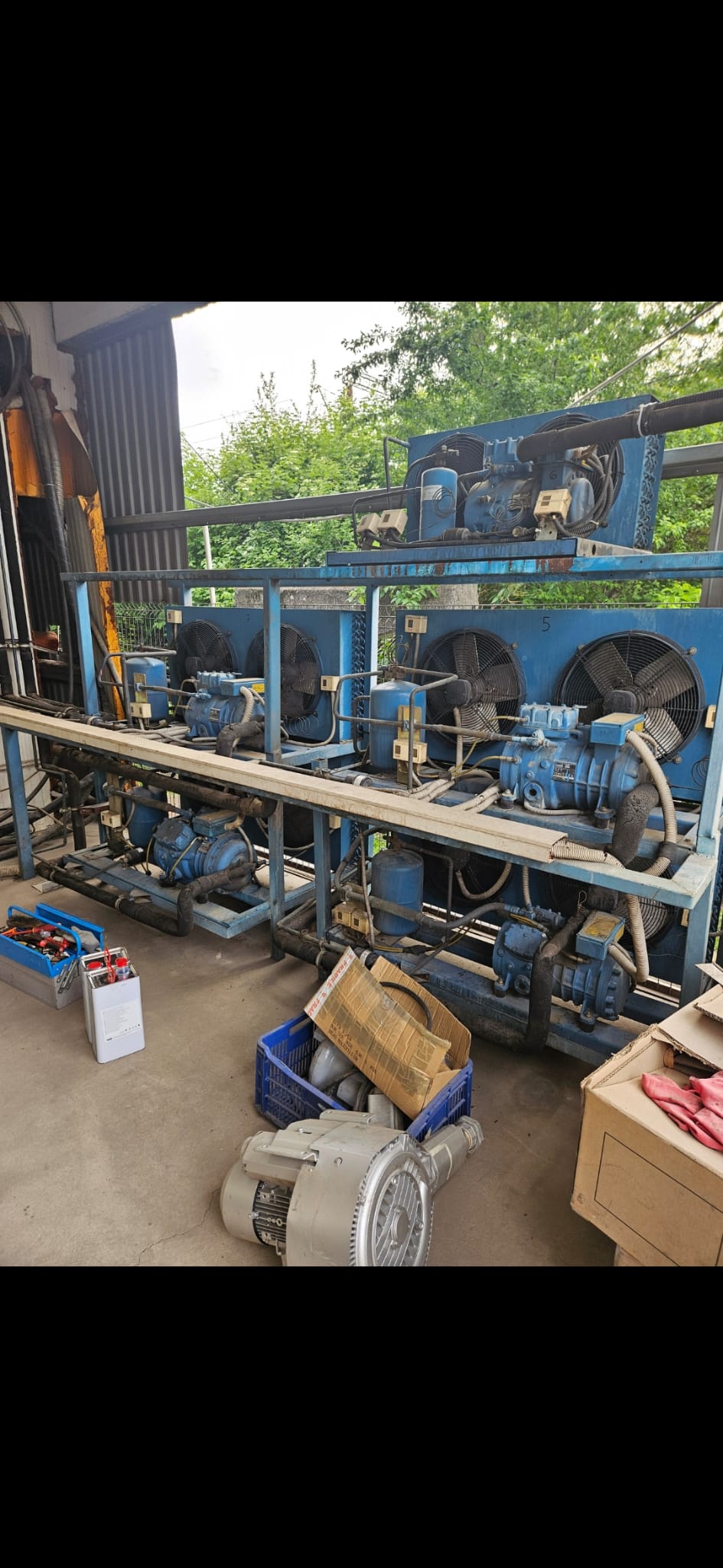 Sistem frigorific în operare