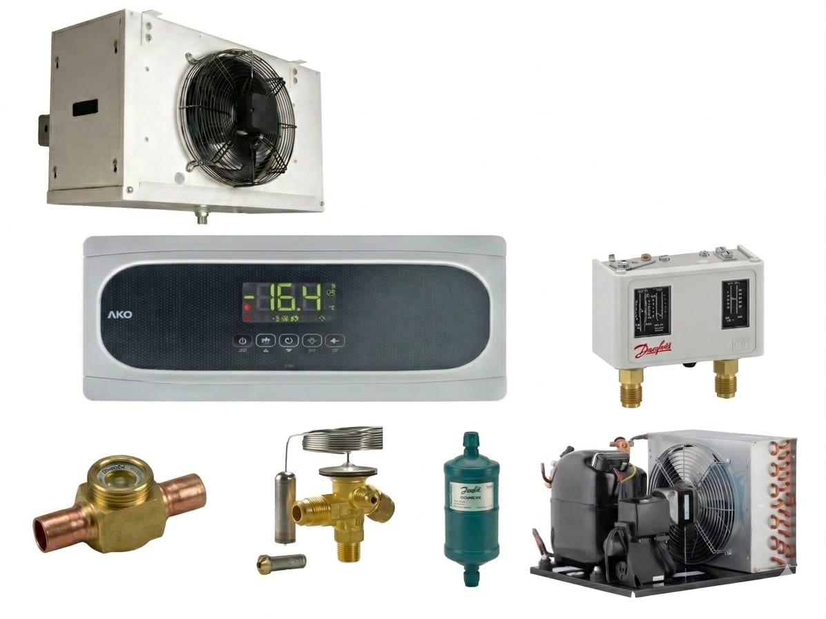 Instalație frigorifică completă 15-20 MC